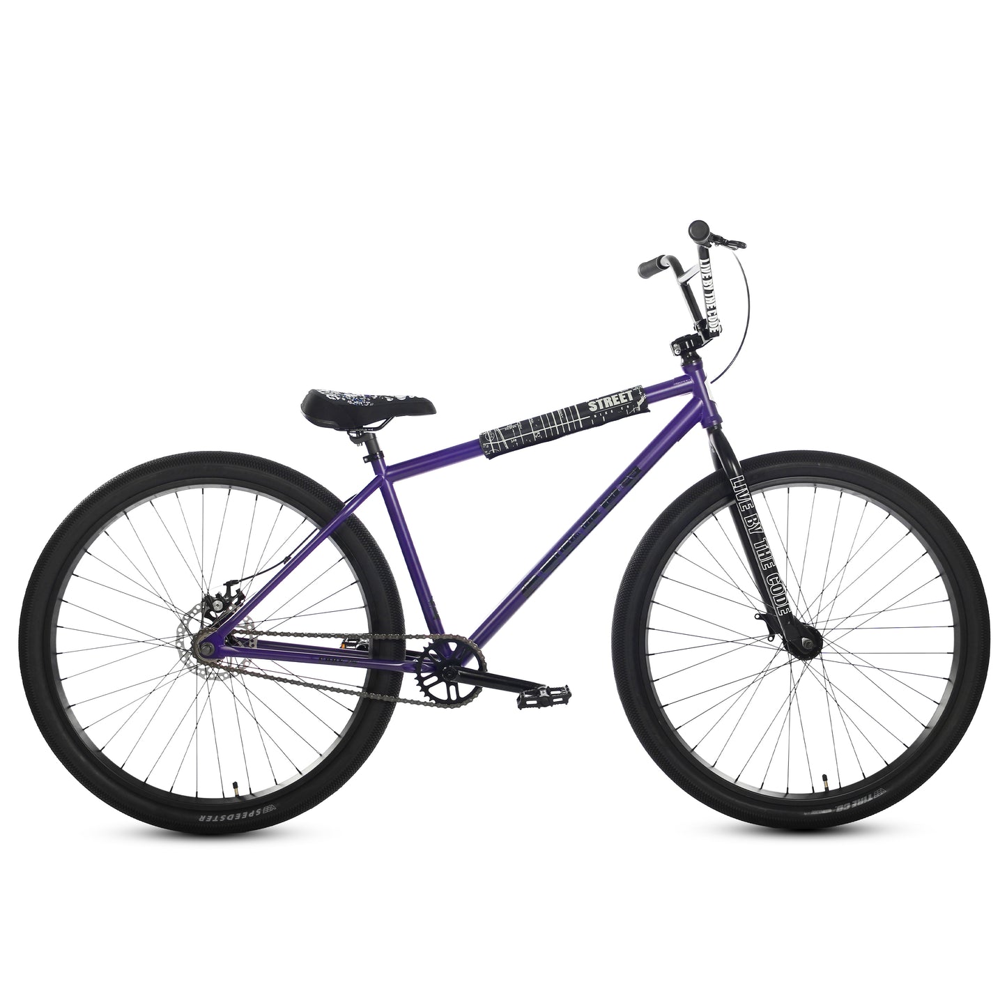 Street Code 29' Bike Purple Plug Disc